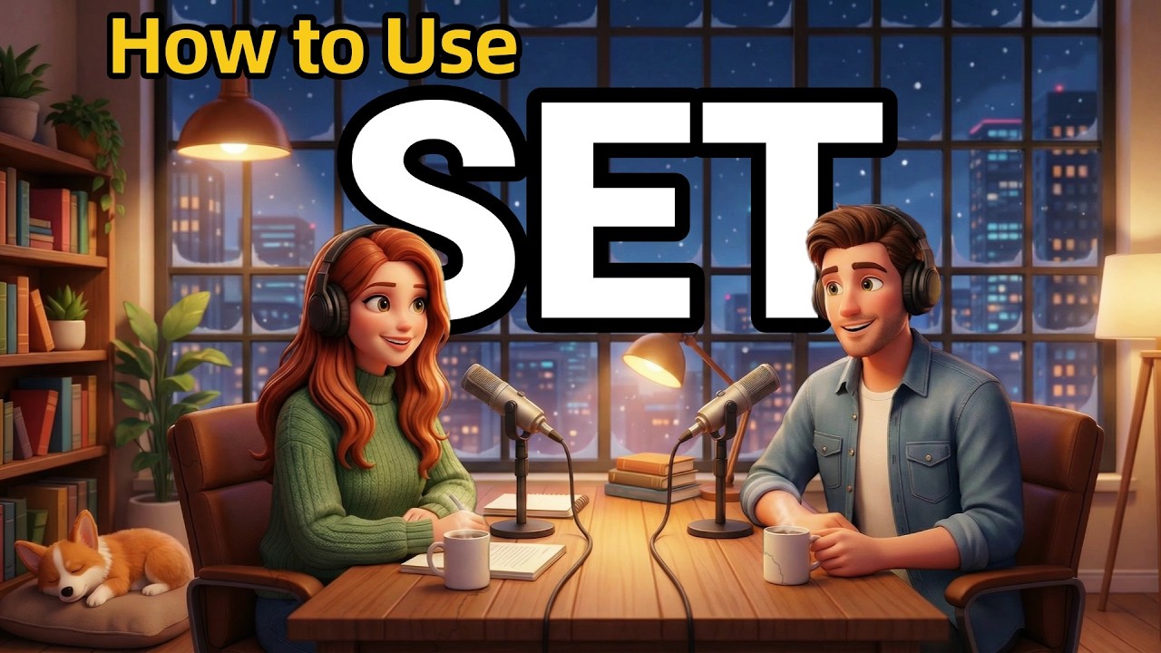 How to Use SET in Everyday English | Daily English Conversations | English Podcast