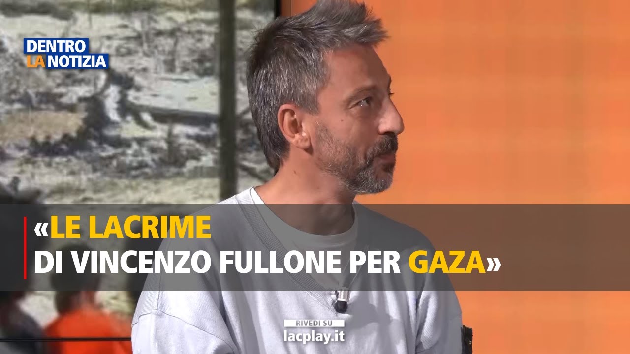 Le lacrime di Vincenzo Fullone per Gaza - 𝗗𝗲𝗻𝘁𝗿𝗼 𝗟𝗮 𝗡𝗼𝘁𝗶𝘇𝗶𝗮