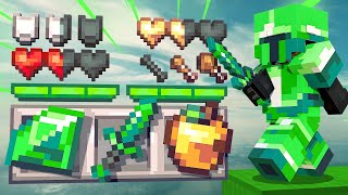 Inflamed 16X Green For Bedrockjava By Bubblecqt Minecraft Bedrock 1.21Mcpe Pvp Texture Pack