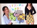 HUGE TRY-ON CLOTHING HAUL (trendy n' cute)