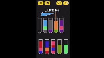 Water Sort Puzzle Level 544