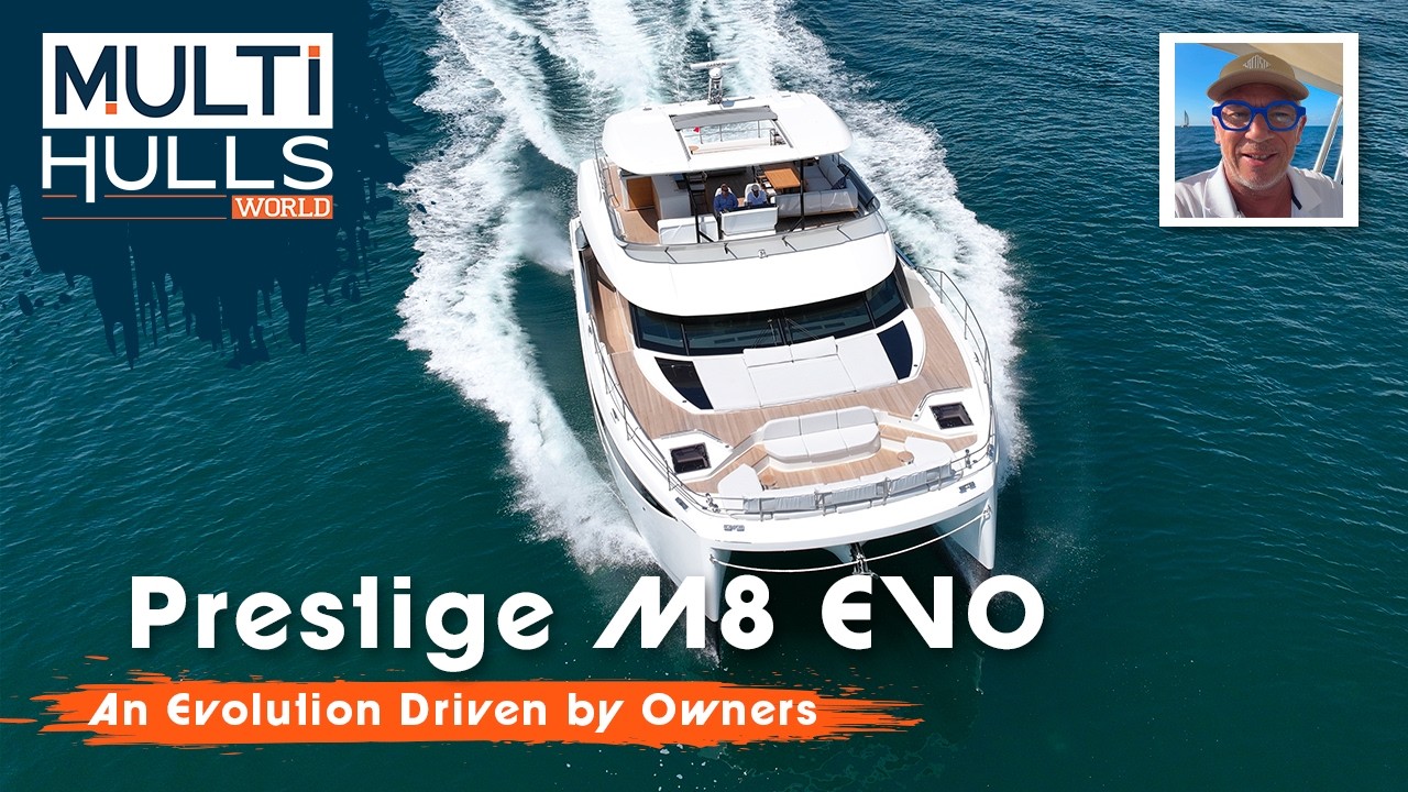 ⁣Prestige M8 EVO | Walkthrough | Multihulls World