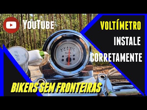 Vídeo: Qual é a finalidade do voltímetro na motocicleta?