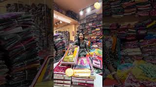 ₹199కి సూపర్ సారీస్ 😱 సూరత్ హోల్‌సేల్ మార్కెట్‌లో భారీ ఆఫర్ 🔥 Surat wholesale market #saree