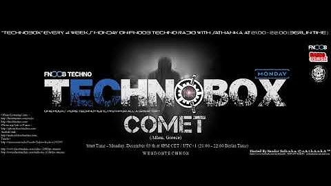 FNOOB Techno & sAthAnkA Presents TechnoBox Ep  #43 With C᷿̝ͦo̮̝͓m̝͗͝ę̝͠t̙̝̚  (original mix)