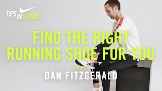 Find the Right Running Shoe for You: Dan Fitzgerald | NRC Tips in Stride I Nike screenshot 1