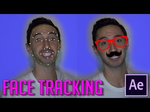 How to do Face Tracking, Facial ID, with After Effects (iPhone X features) Tutorial