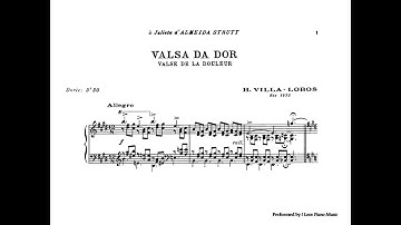 Thumbnail of Villa-Lobos Valsa Da Dor (Waltz of Sorrow) / Piano Sheet music