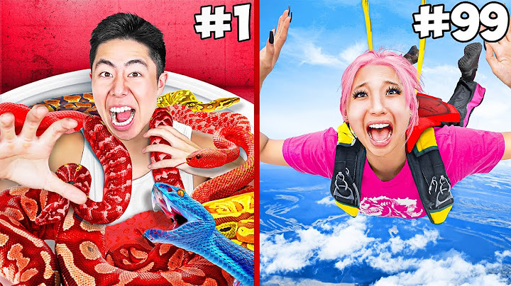 Zach and Michelle Do 100 Dares In 24 Hours!