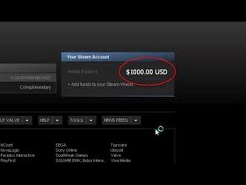 UNLIMITED FREE STEAM WALLET BALANCE 2017. - YouTube
