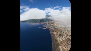 F/A-18 Super Hornet Flight – Île de La Réunion | MSFS 2024 [SU3]