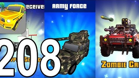 Gangs Wars: Pixel Shooter RP - Gameplay Walkthrough Part 208 - Army Force VS Zombie Car