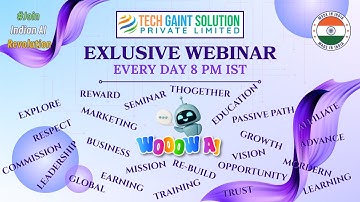 #TGSPL Daily Webinar WOOOW AI Commercial Launch For ECC Member