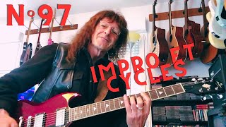Improvisation en 3 cycles de 4 mesures (12 mesures)- Guitare challenge N°97 - Thierry Pontet