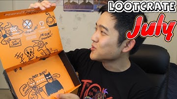 LootCrate Unboxing - July VILLAINS
