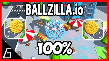 Ballzilla.io Gameplay | World Record (100%)