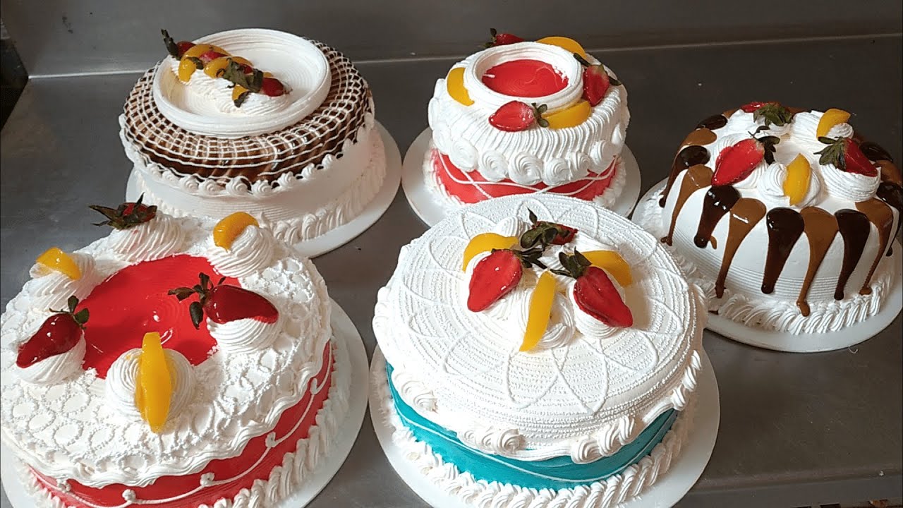 6 Pasteles comunes para la venta Estos pasteles son muy comerciales