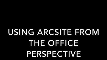 ArcSite Office Workflows