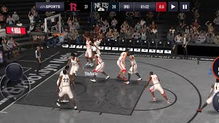 NBA Live Mobile Gameplay 2021 | Houston Rockets VS Brooklyn Nets #1