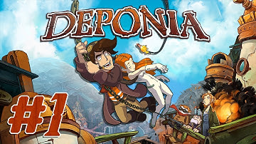 Deponia: The Complete Journey Part 1 - THE PLAN (Story Adventure)