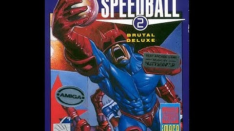 Speedball 2: Brutal Deluxe - Amiga Original Title Screen