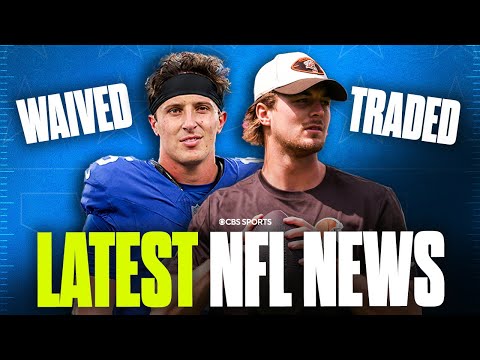 Latest NFL News: Giants waive Devito, Browns trade Pickett, other names to watch ahead of deadline