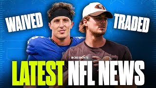 Latest NFL News: Giants waive Devito, Browns trade Pickett, other names to watch ahead of deadline
