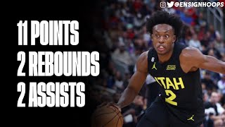 Collin Sexton Utah Jazz Debut vs Toronto Raptors | Highlights | October 2, 2022