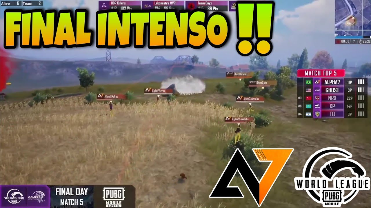 ALPHA7 CAMPEÓN de la PMWI 2021 EL MEJOR EQUIPO DE PUBG MOBILE