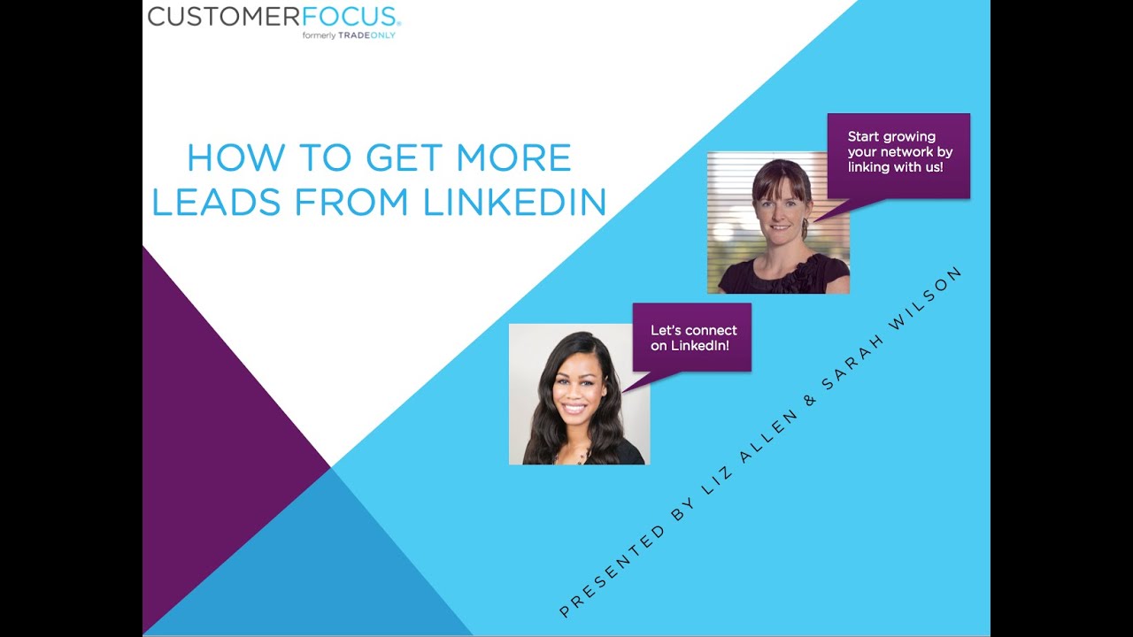 How to get more leads from LinkedIn - YouTube