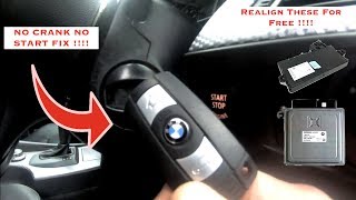 BMW E60 E61 E90 E63 E65 E66 No Crank No Start Fix !! MUST WATCH