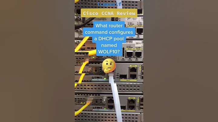 Cisco CCNA: What command configures DHCP? - icmpwolf