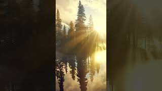 Birds Singing at Dawn Over Misty Lake 🌄 Soothing 4K Nature Sounds #BirdSounds #MorningBirds #ASMR