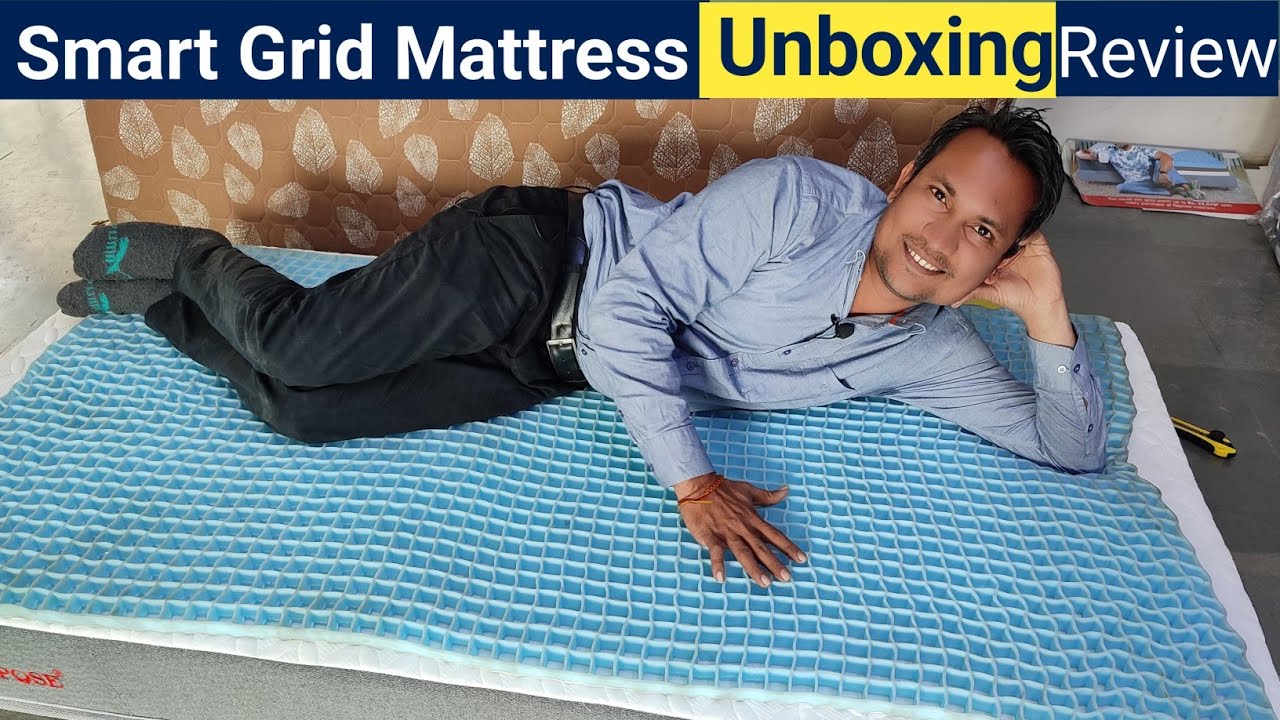 Smart Grid Mattress Unboxing Review! Best Mattress To Buy In 2023 YouTube