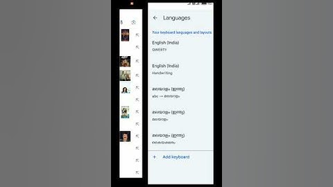 How to add malyalam handwriting keyboard in Google G board in Android Malayalam Handwriting G board