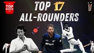 Top 17 All-Rounders of All Time 🏏 | Greatest Cricket All-Rounders in History
