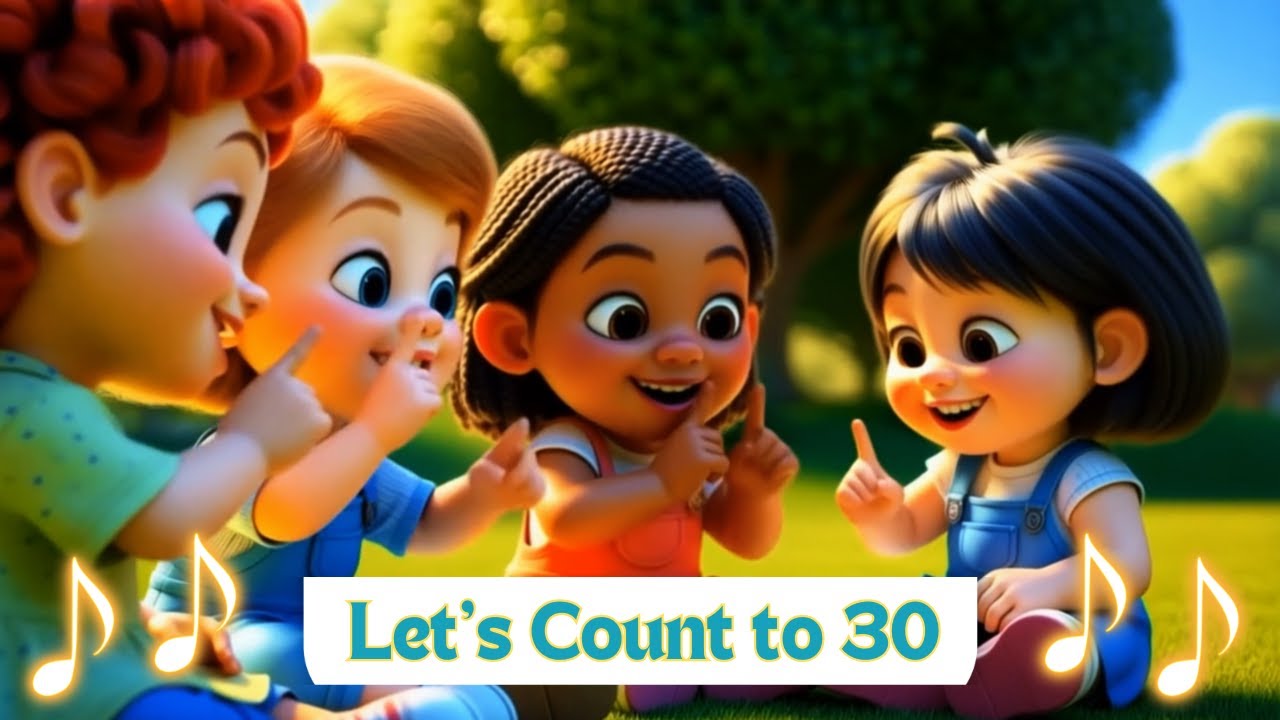 Let’s Count to 30 I Sing Along Kids Songs for Children, Toddler ...
