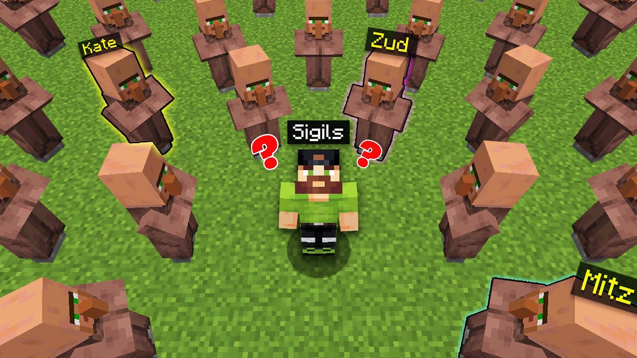 Minecraft Hide & Seek but We're Villagers!