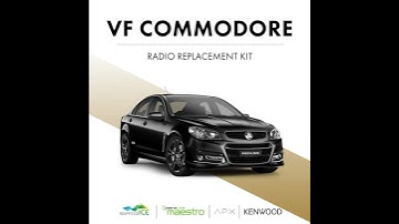 VF Commodore Radio Upgrade with CarPlay & Android Auto