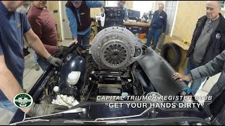 Capital Triumph Register Club: "Get Your Hands Dirty" - 1969 TR6 - Part 3: Motor Install (11/19/25)