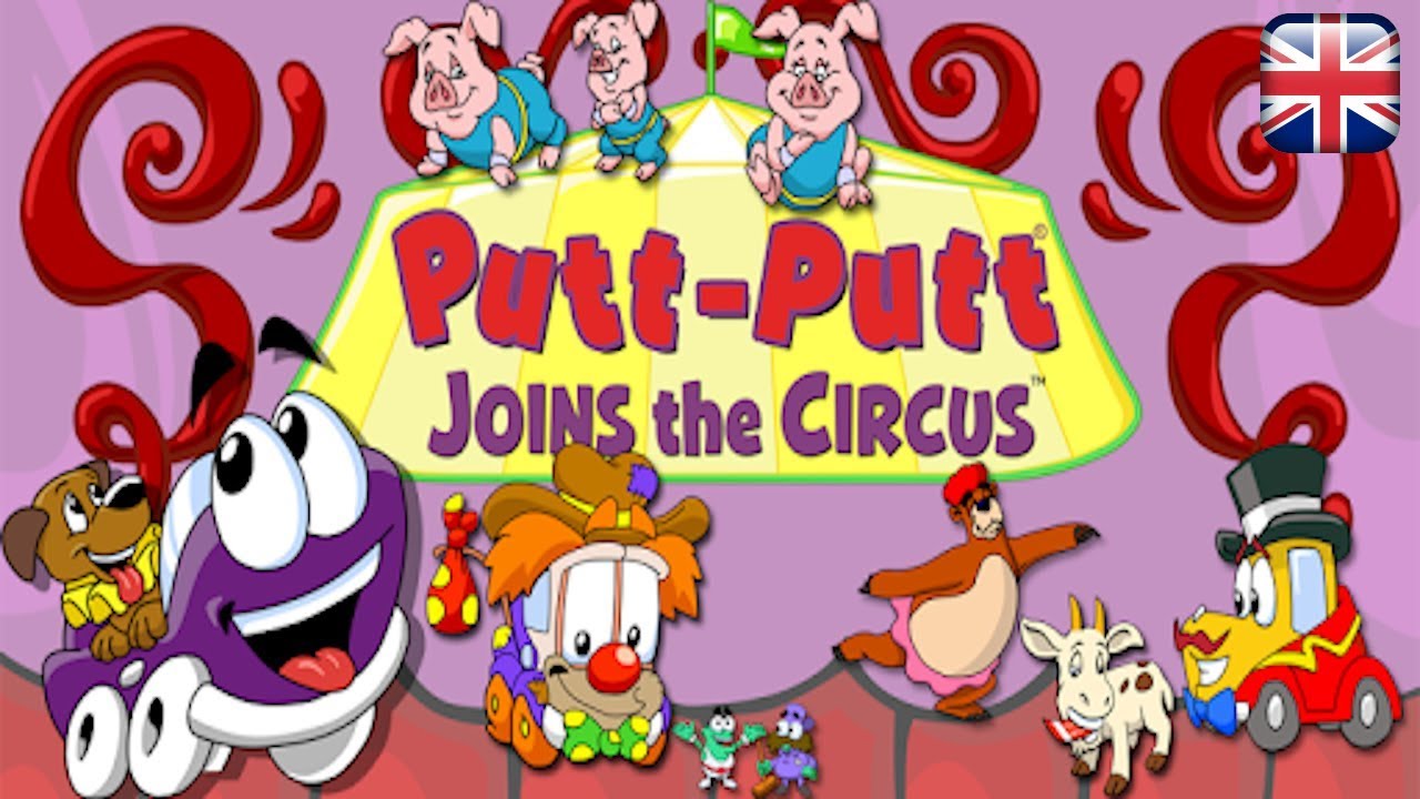 Putt-Putt Joins the Circus - English Longplay - No Commentary