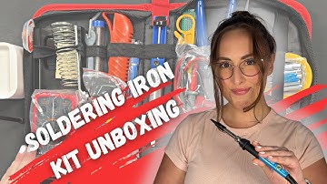 Unboxing of Beginner’s Soldering Iron Kit