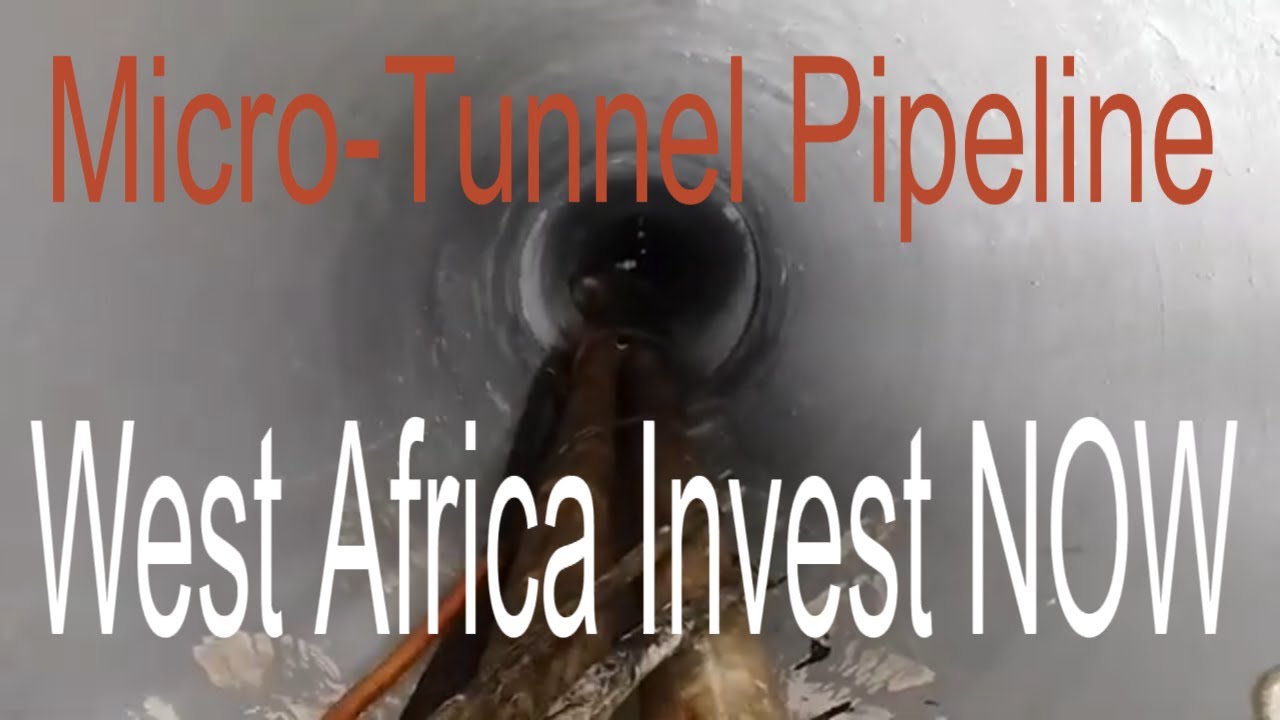 West African Nations invest in Micro-Tunnel Pipeline to STOP Water Flooding JGS TOM WORKSHOP