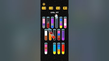 Color water sort 3D level 577