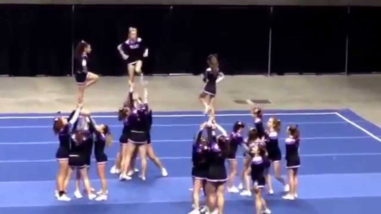 Les Justicières : Rebel Cheer Squad Rebels Cheer Purple @ Neca 2015 - YouTube