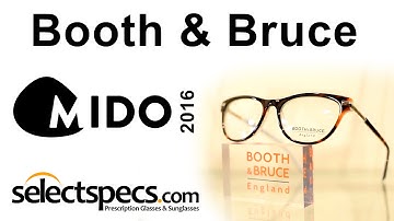 Booth and Bruce England at MIDO 2016 - With SelectSpecs