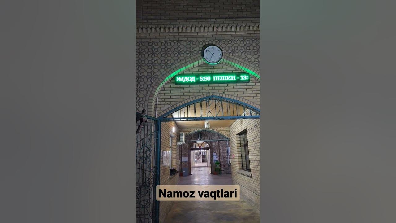 NAMOZ VAQTLARI - YouTube