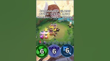 COMMANDER ZILONG HYPER ODETTE + ELEMENTALIS !! AUTO ULTY TERUS ! DAN NAMBAH DARAH TERUS #magicchess