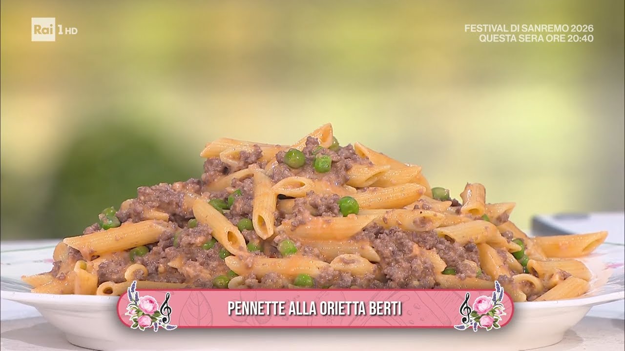 Pennette alla Orietta Berti - È sempre mezzogiorno 24/02/2026