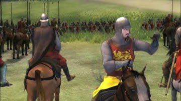 Lets Play Medieval II Total War Battle Tutorial part 1